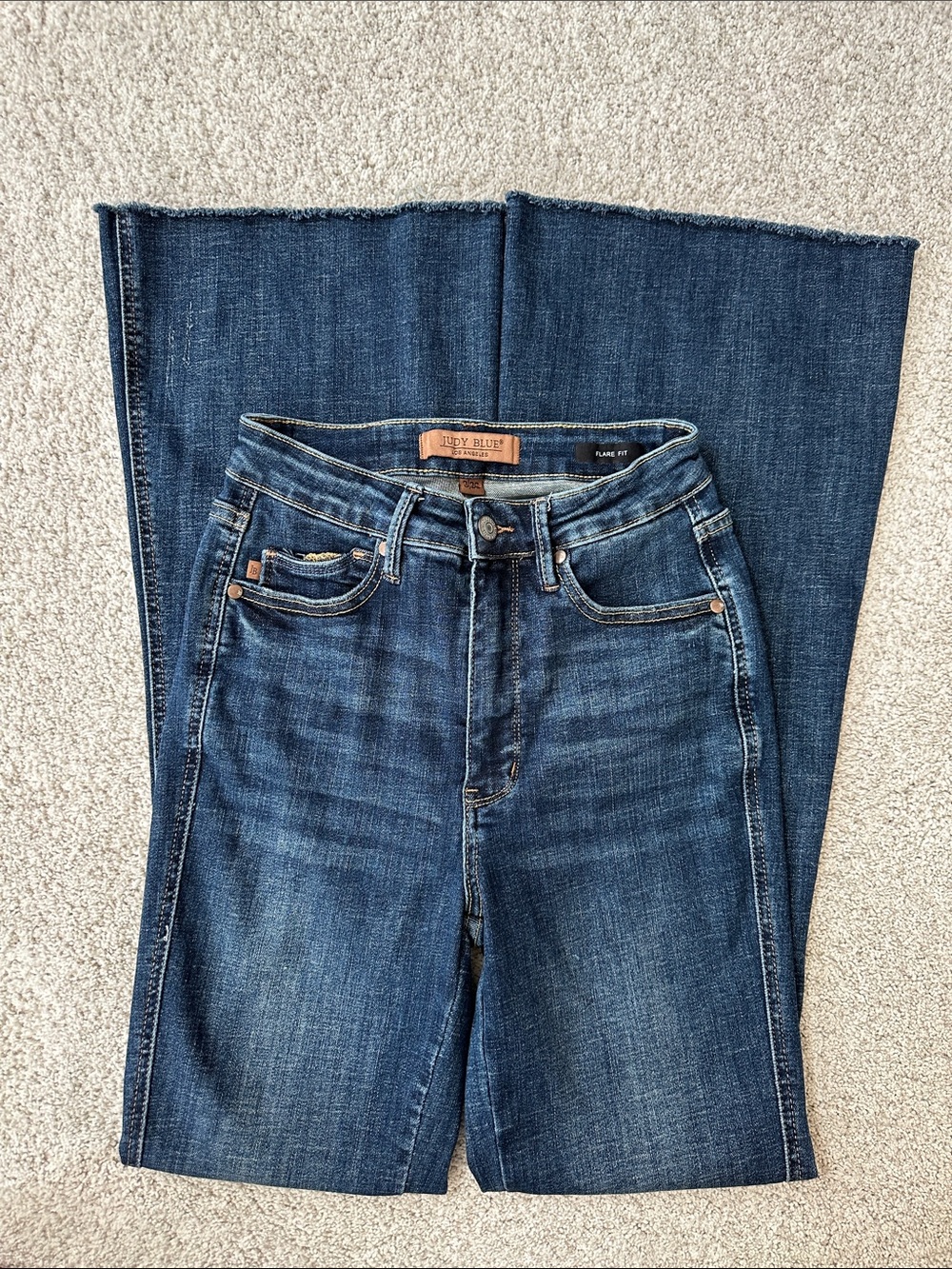 Judy Blue High Waist Flare Fit Jeans - Picture 3 of 11